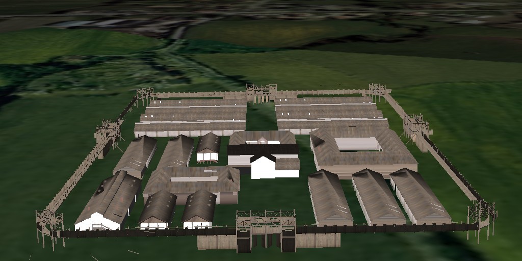 Hayton Fort 3D model